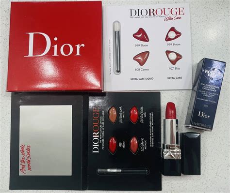 dior lipstick sample